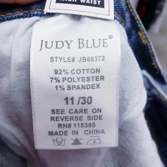 NWT Judy Blue High Waist 88372 - Picture 6 of 8